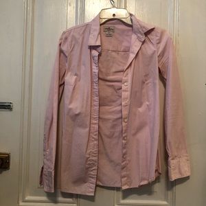 Light pink button up shirt JCREW